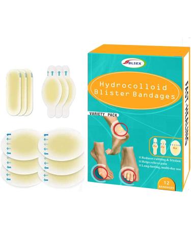 HEIMEABI Hydrocolloid Bandages - Waterproof Blister Pads for Heels, Acne Prevention & Skin Care - One Size - Buy Online on GoSupps.com