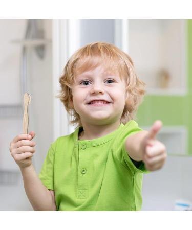 Estune 48 Pcs 5.7 Inch Kids Bamboo Toothbrushes - Soft Bristle Toothbrushes for Kids & Adults - Individually Wrapped Manual Toothbrushes - Eco-Friendly Oral Care Supplies - 12 Colors - Buy Online on GoSupps.com