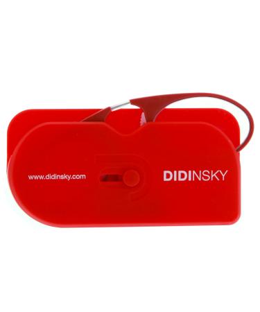 Didinsky - reading glasses for women and men |Compact light edgeless |Ideal for trips read product labels |Unisex comfortable |With adhesive strips for fastening - Orsay Ferraribio 2.0 x