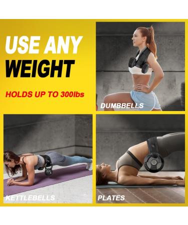 CrazyRope Hip Thrust Belt for Dumbbells & Kettlebells - Ultimate Hip Trainer & Pad Alternative to Barbell Upholster - Buy Online on GoSupps.com