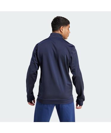 Adidas Men's Essentials Warm-Up 3-Stripes Track Top - L Legend Ink/White | International Shipping Available - Buy Online on GoSupps.com