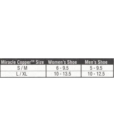 Miracle Copper Socks (Extra Firm) - Ontel - Large/Extra Large - 4 Pairs - Buy Online on GoSupps.com