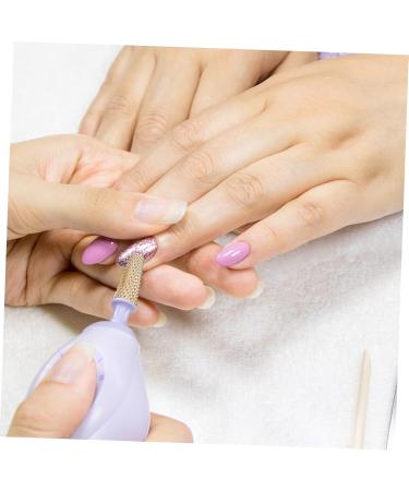 Housoutil Nail Polisher Portable Nail Nail Polish Bits Nails Gel Remover Pedicure Polishing Drill Manicure Drill Bits Cleaning Tool Nail Art Drill Bits Plastic Exfoliating Sander - Buy Online on GoSupps.com
