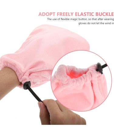 Uonlytech Pink Wax Isolated Gloves for Paraffin Baths | Soft Cotton Inserts for Warmth | Ideal for Spa Treatments - Buy Online on GoSupps.com