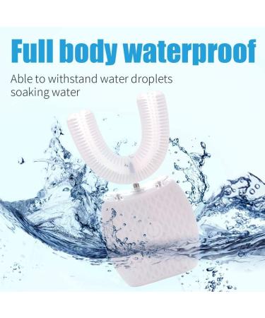 Rolg Ultrasonic Automatic Toothbrush - Electric 360 Toothbrush with 30'' Timer and Wireless Charging - Dual-use for Travel and Home - White - Buy Online on GoSupps.com