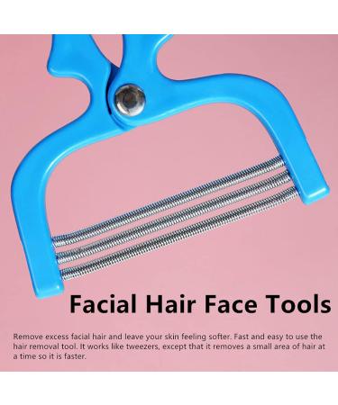 AHEOVSD Handheld Facial Hair Removal Threading Tool Set - 2 Pieces | Women's Face Epilator for Hair Removal | Beauty Tools - Random Color - Buy Online on GoSupps.com