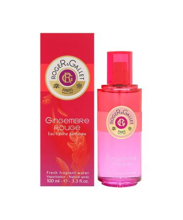 Gingembre Rouge by Roger & Gallet 3.3 oz Fresh Fragrant Water Spray