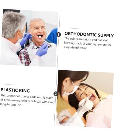 Partykindom 480 STK Dental Color Circle Rings - Silicone Color Coding Labels (3PCS - 0.3x0.3cm) | International Shipping - Buy Online on GoSupps.com