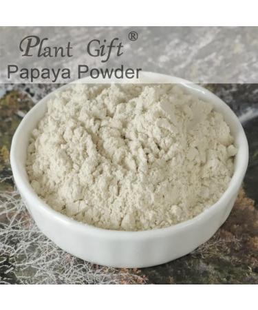 100% Natural Pure Papaya powder 100g/3.52oz naturellement riche en enzymes de papaye pour smoothies shakes p tisseries et boissons sans conservateurs sans sucre ajout  - Buy Online on GoSupps.com