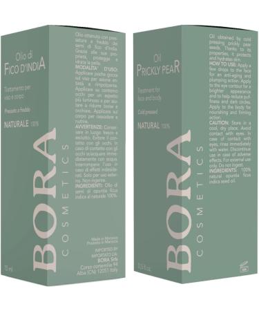  Bora Cosmetics Indian Fig Oil 100% Natural Treatment for Face and Body 15ml - Buy Online on GoSupps.com