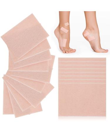 35 Sheets Moleskin Tape Moleskin Adhesive Pads Shoe Moleskin Padding Blister Prevention Tape Blister Prevention Blister Pads for Boots Hiking Reduce Friction Pain Light Brown (Lint) - Buy Online on GoSupps.com
