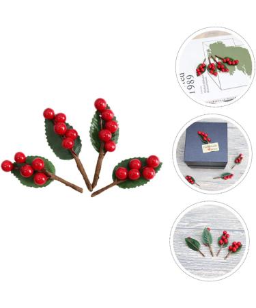 ABOOFAN 20 Pcs Christmas Decorations Christmas Tree Ornaments Berries Faux Plants Christmas Artificial Decor Christmas Tree Hanging Decor Party Decor Berry Flower Arrangement Foam Wrap - Buy Online on GoSupps.com
