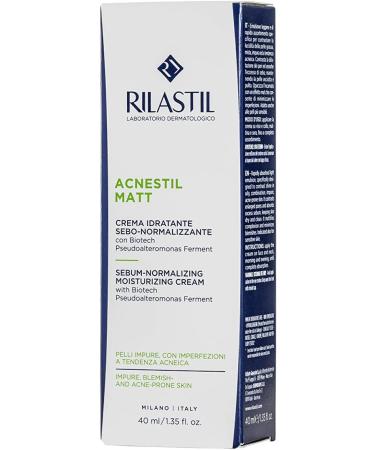 Rilastil Acnestil - Crema Mat Attiva Idratante Sebo-Normalizzante 40ml - Buy Online on GoSupps.com