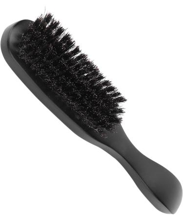 Portable Beard Brush | Beard Care Cleaning Tool | Wooden Handle for Softer & Tamer Facial Hair - Buy Online on GoSupps.com