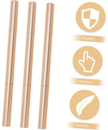  BIUDECO 3 x Double Ended Eyebrow Pencil Make-Up Pencils for Eyebrows Beauty Pencils for Eyebrows Pencils Black - Buy Online on GoSupps.com