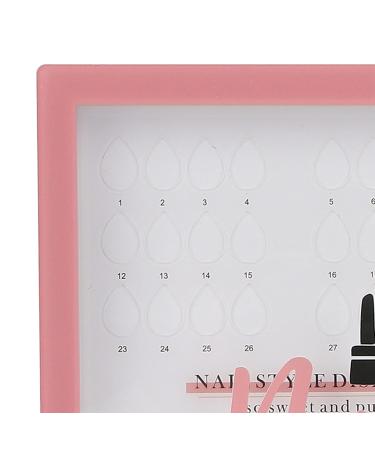 Nail Polish Pattern Book & Protective Film | Scratch-Free Nail Display for Trips & Parties - Buy Online on GoSupps.com