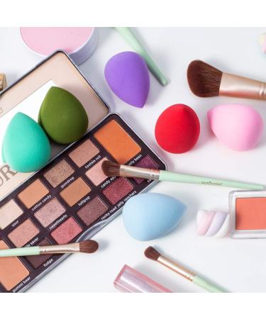 AJOKE 10 Pcs Makeup Sponge Set Blender - Flawless Beauty Sponges for Liquid Makeup - Buy Online on GoSupps.com