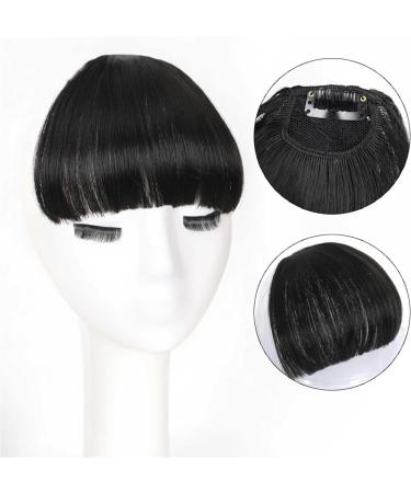 Bangs Clip in Bangs-Fake Bangs Hair Clip Dark Brown Clip on Bangs Real Human Hair Air Curtain Bangs for Women Clips Bangs Hair Extensions Fringe Curved Bangs for Women Curved Bangs for Daily Wear ( T1B/Burgundy - Buy Online on GoSupps.com