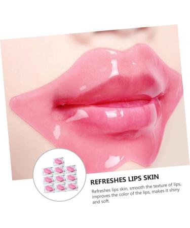 GALPADA 20pcs Lip Mask Lip Overnight Gentle Overnight Dry Skincare Care Cosmetic Products Women Products Supplies Collagen Material Pink - Buy Online on GoSupps.com