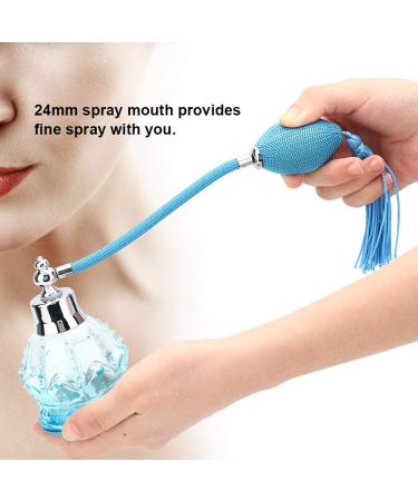 80ml Refillable Glass Perfume Spray Bottle - Empty Atomizer Dispenser for Travel | Durable & Stylish - Buy Online on GoSupps.com