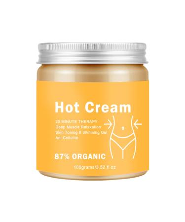 Fat Burner Cream - Slimming Gel Firming Lotion | Workout Tightening Balm for Waist Arm and Stomach Slimming Natural Hot Sweat Body Sculpting Cream