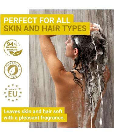 GPQ GESPROQUIMIA SL GPQ Amenities Hotel 2in1 golden gelshampoo 2 bottles x 5 l 94 natural with conditioner without parabens hotel rural house holiday home B & B produced in Spain sweet 5 l Paquete de 2 - Buy Online on GoSupps.com