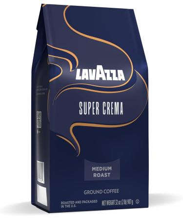Lavazza Caf moulu Super Crema Medium Roast Arabica et Robusta sachet de 907 2 g (1 pi ce) - Buy Online on GoSupps.com