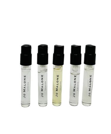 Jo Malone Set 5 London Fragrance Sample VIALS Different Scent 0.05oz/ 1.5ml each. Set E