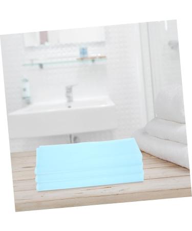 FOMIYES 3pcs Back Scrub Bath Towel Set - Exfoliating Body Scrubbers & Brush for Shower - Soft Nylon Loofahs Towel in Blue - Buy Online on GoSupps.com