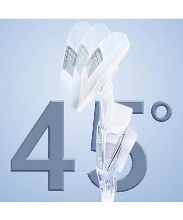 Shop Women's Moisturizing Razor - Smooth Manual Razor for Face Armpit Legs & Bikini - Chaies White - Buy Online on GoSupps.com