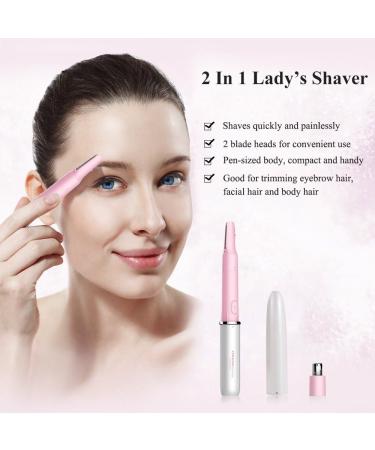 Shop Touch Beauty AG-1458 Pink Nose Hair Cutter & Eyebrow Trimmer - Professional Waterproof Precision Grooming for Hair Removal | International Shipping Available - Buy Online on GoSupps.com