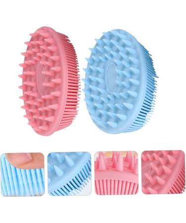 CLISPEED 3 Sets Silicone Shampoo Brush - Portable Hair Massage & Bath Brushes for Ultimate Scalp Care - Buy Online on GoSupps.com