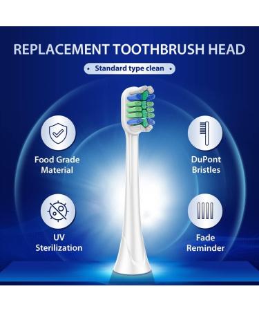 8 Pack NEDIFON Toothbrush Replacement Heads for Philips Sonicare - Compatible with ProtectiveClean, EasyClean, DiamondClean - HX9023 Replacement Heads for Electric Brushes - Buy Online on GoSupps.com