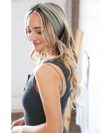 Huachi Non Slip Headbands for Women & Girls - 8 Pack Twisted Knot Hairbands - Workout Hair Accessories in Solid Colors - Buy Online on GoSupps.com