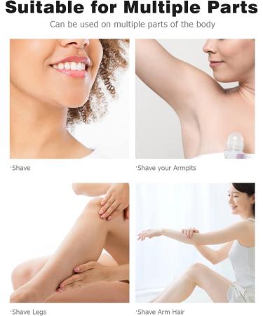 4PCS Mellbree Replacement Heads for Finishing Touch Flawless Facial Hair Remover - Rose Gold - Buy Online on GoSupps.com