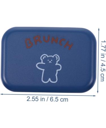 Solustrie 4Tlg Care Box for Colored Contact Lenses - Travel Package - Korean Design - 6 Plastic Cases (6.5x4.5x2cm) - Perfect for International Shipping - Buy Online on GoSupps.com