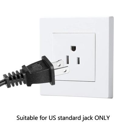 AC Power Cord Cable Compatible with Brother  Singer  White  bernina  Baby-Lock  Viking  Pfaff Sewing Machine 6 FT - Buy Online on GoSupps.com