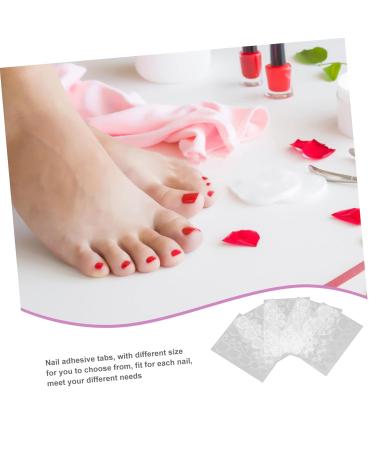 Healeved Sticky Toenail Tabs 20 Sheets Sticky Tabs for Nails Press on Nail Glue Tubes Cute Press on Nails Medium Short Nails Nail Glue for Toe Nail Sticky Tabs - Buy Online on GoSupps.com