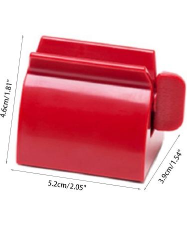 Toothpaste Squeezer For Creative Manual Squeezing Gadget Bathroom Supplies For Women Men Makeup Tube Lotion Cream Rolling Toothpaste Dispenser White - Buy Online on GoSupps.com