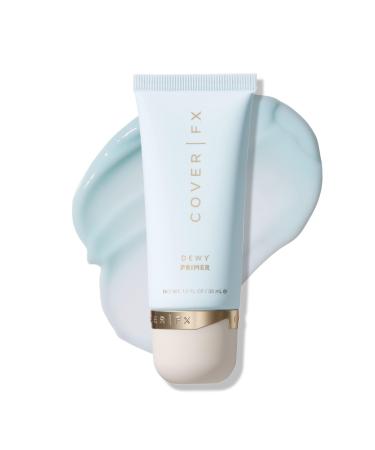 COVER FX Dewy Primer - 1 Fl Oz - Radiant-Finish Primer - Moisturizing & Soothing - Safe For All Skin Types