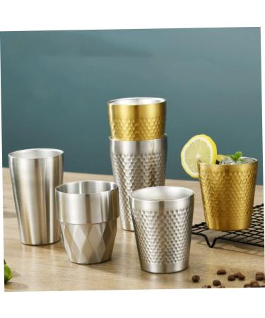 Minkissy 2-Pack Razor Shell Cup - Stainless Steel Shaving Foam Holder for Men | Durable 304 Metal Shaving Accessories - Buy Online on GoSupps.com