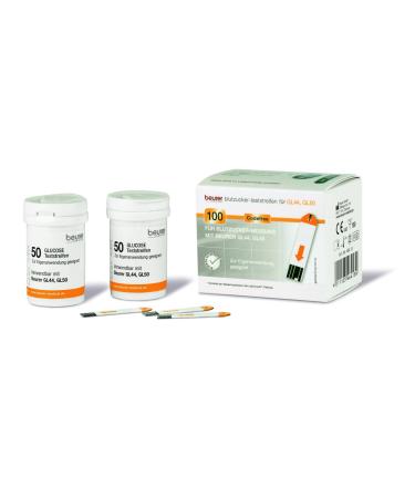 300 blood glucose test strips for beurer GL50 meters