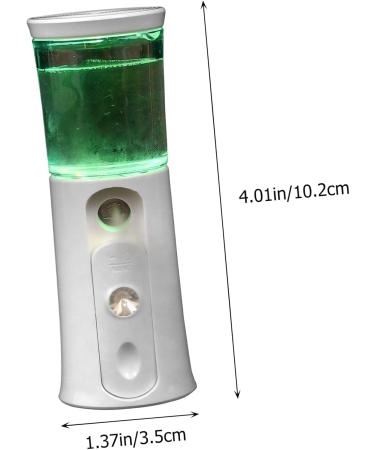 2 Sets Hydrating Instrument Nano Steamer Moisturizing Mister Face Sprayer Eyelash Evaporator Travel 12X4.5X4.3cmx2pcs Whitex2pcs - Buy Online on GoSupps.com