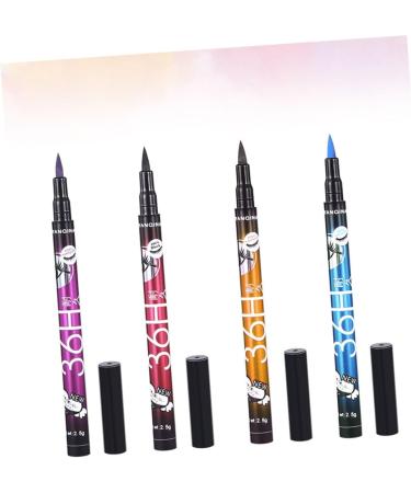 FOMIYES 3pcs Black Waterproof Eyeliner Liquid Eyeliner Colorful Eyeliner Water Proof Waterproof Pen 1 count (Pack of 1) As Shownx3pcs - Buy Online on GoSupps.com