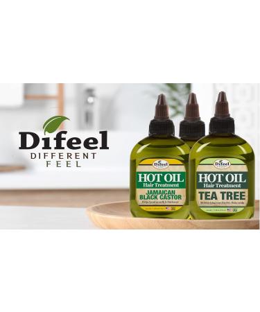 Difeel Tea Tree Hot Oil Treatment 7.1 oz - Nourishing Hair Care for Healthy Scalp & Hair | International Shipping Available - Buy Online on GoSupps.com