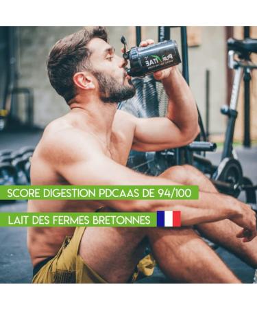 Protein Whey Peas | Milk from France | 19 Amino Acids | Digest | Natural Taste | Made in France - Buy Online on GoSupps.com