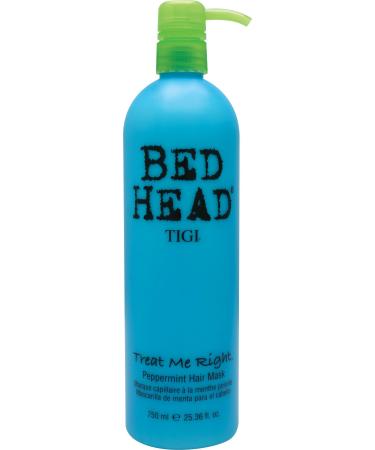 Tigi Bed Head Treat Me Right Hair Mask for Unisex Peppermint 25.36 Ounce