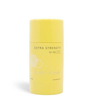 milk + honey Extra Strength Deodorant No. 05 Aluminum Free Deodorant for Women and Men Natural Deodorant Gentle on the Skin Lemon and Vanilla scent Extra Strength / Lemon Vanilla - Buy Online on GoSupps.com