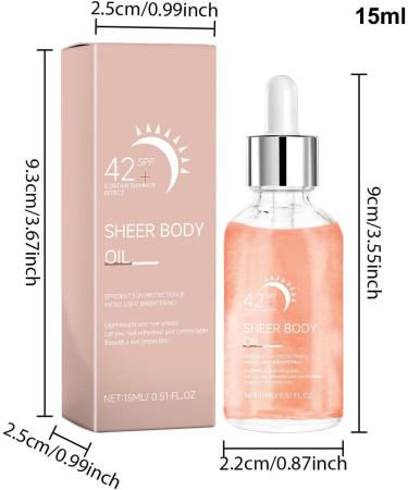 UV Drops Broad Spectrum SPF 42+ Sunscreen 15ml SPF 42+ Non-Greasy Texture & Instant Radiance for Beach Sports and Outdoors - Buy Online on GoSupps.com