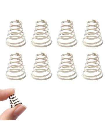 Tuknn bike spring stainless steel bike spring bicycle quick tensioner spring bicycle spike springs bicycle hubs spring replacement spring stainless steel bicycle hub quick tensioning lever wave 8 pieces